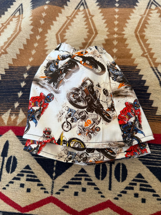 Fabric sock savers- dirt bikes