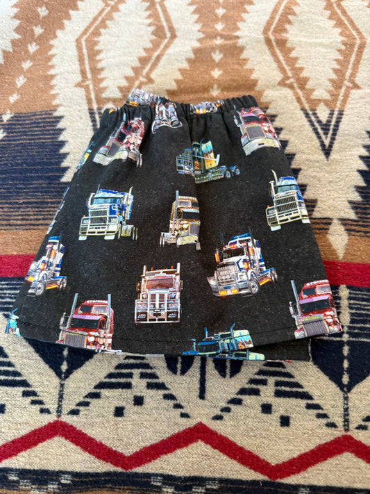 Fabric sock savers- Road trains black