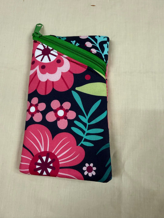 Glasses case - bright Flowers