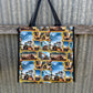 Pvc and fabric shopping bag -  Construction
