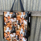 Pvc and fabric shopping bag -  mixed cows