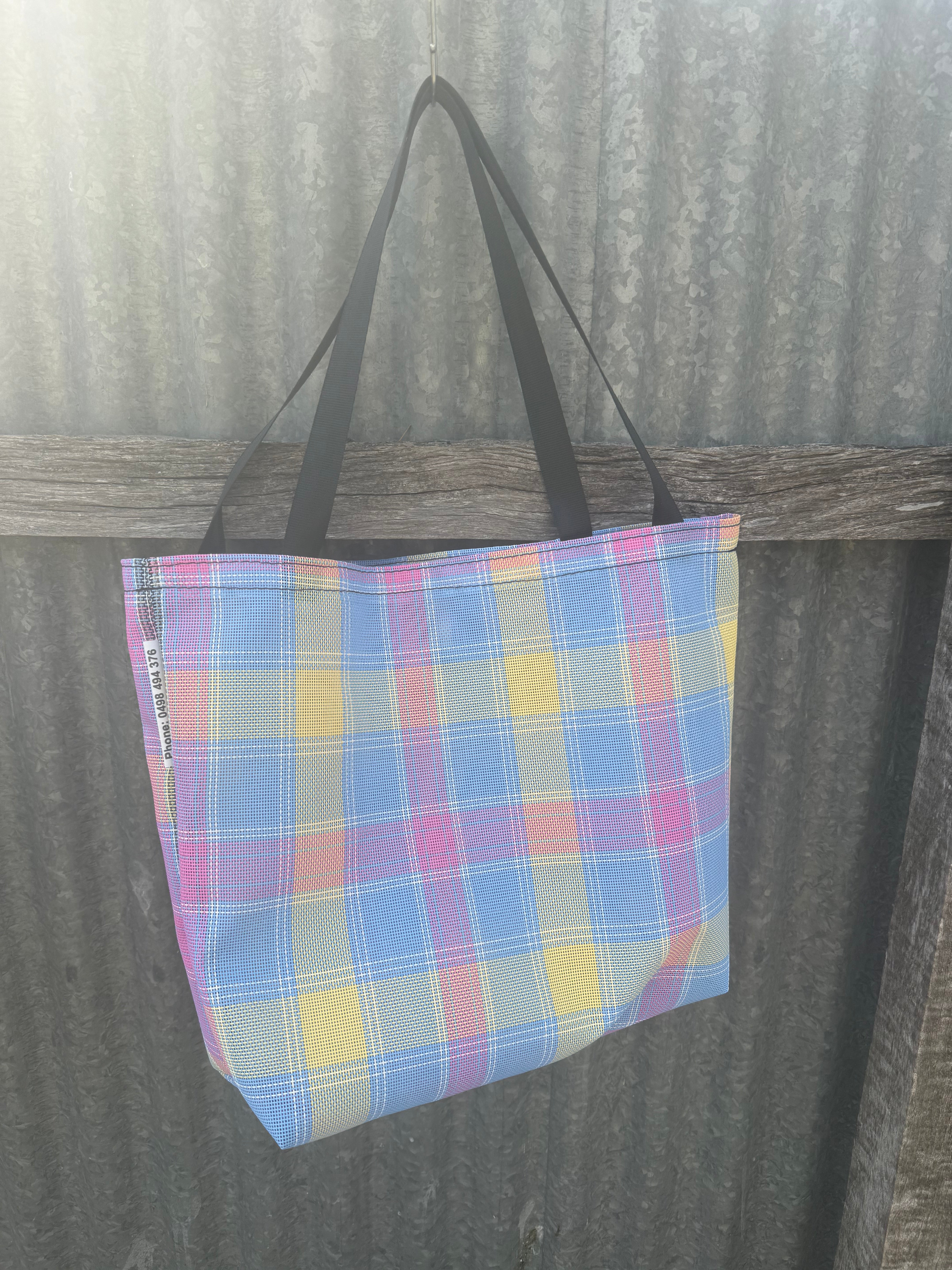 Mesh Shopping bag - (Ready Made) - pink – Country SewNSew