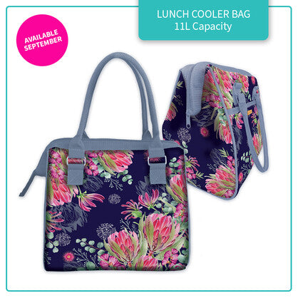 Lisa Pollock - Lunch Tote cooler bag - Blush Beauty