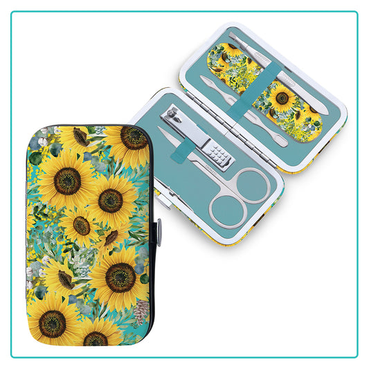 Lisa Pollock - Manicure set - Sunflowers