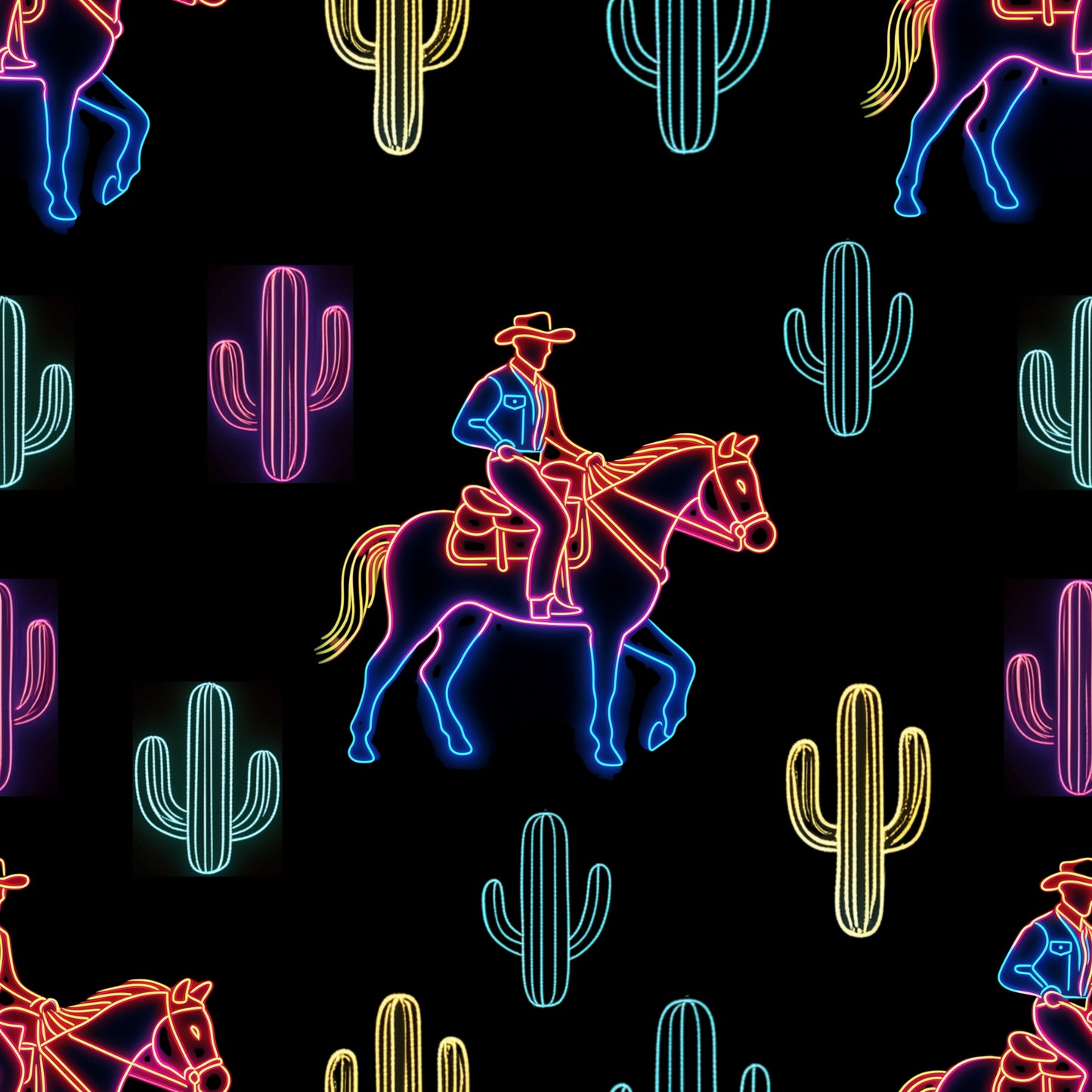 Pre Order Swag Blanket - Neon Cowboys