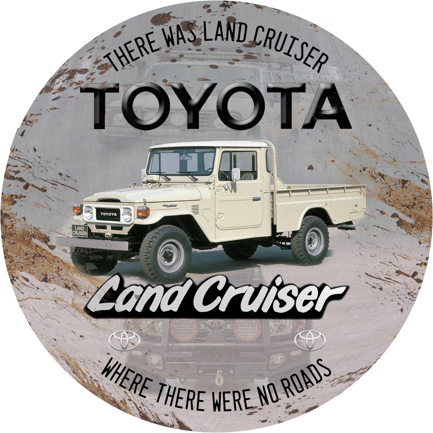 Tin Sign - Landcruiser