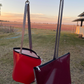 PVC TRAVELLERS Peg bag (with zip)