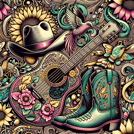 Pre Order Swag Blanket - Boho western boots