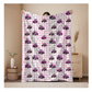 Pre Order Swag Blanket - Pink Tractors on gingham