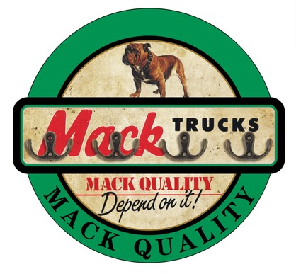 Key Holder metal - Mack Trucks