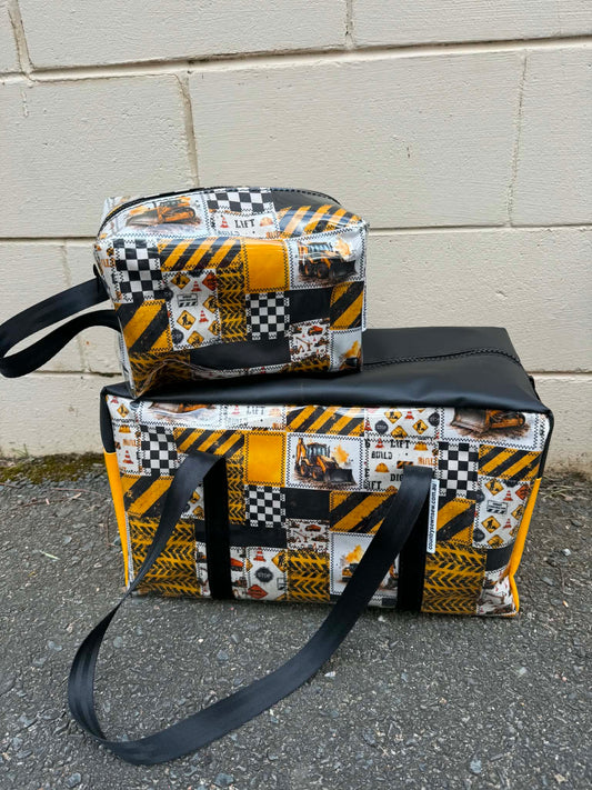 Ready made Overnight bag and toiletry bag set - Construction
