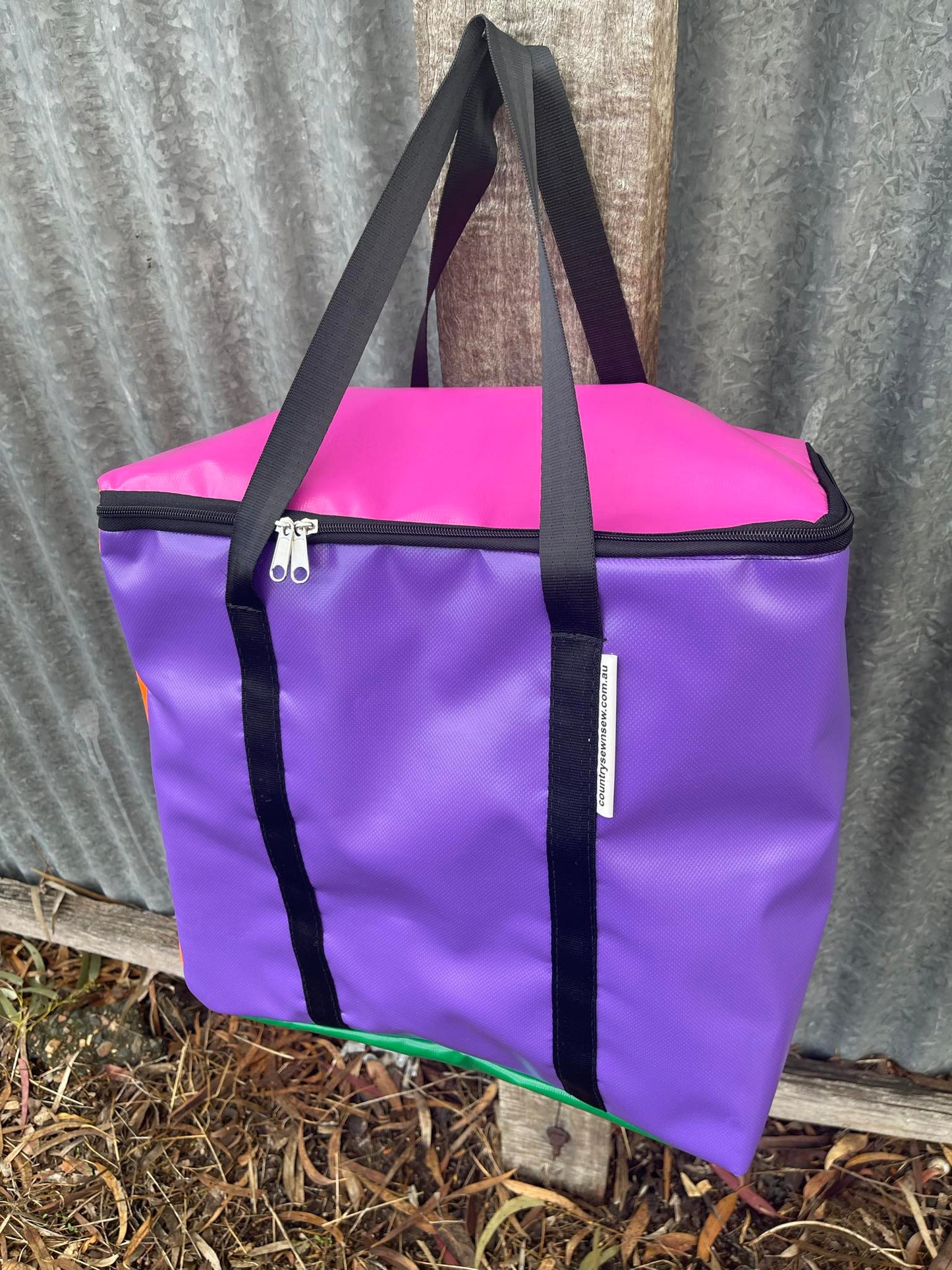 PVC insulated cooler bag