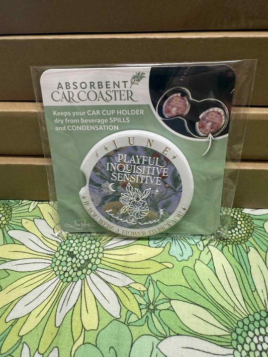 Lisa Pollock Car Coaster - June