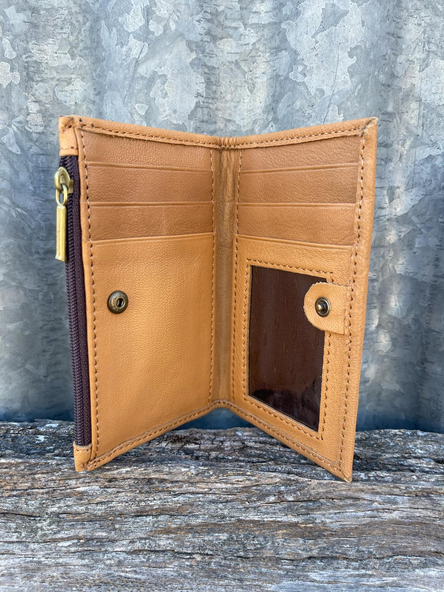 Small Cowhide Card Wallet