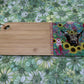 Lisa Pollock Bamboo Medium Platter Board - Carnival Cow