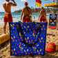 Pvc and fabric shopping bag - Aussie