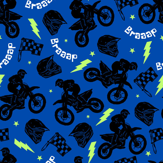 Pre Order Swag Blanket - Motorcross Blue