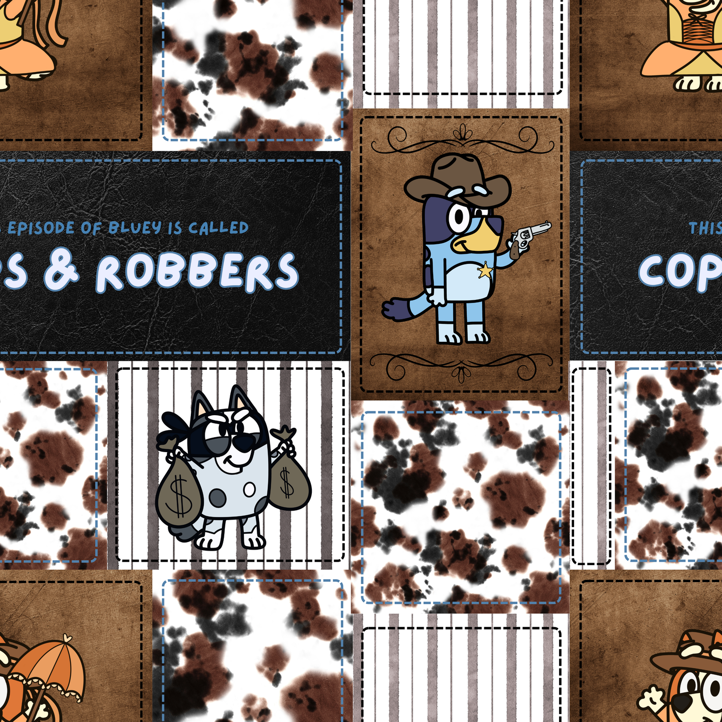 Pre Order Swag Blanket - Cops and Robbers