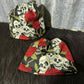 Fabric sock savers- Skull and Roses