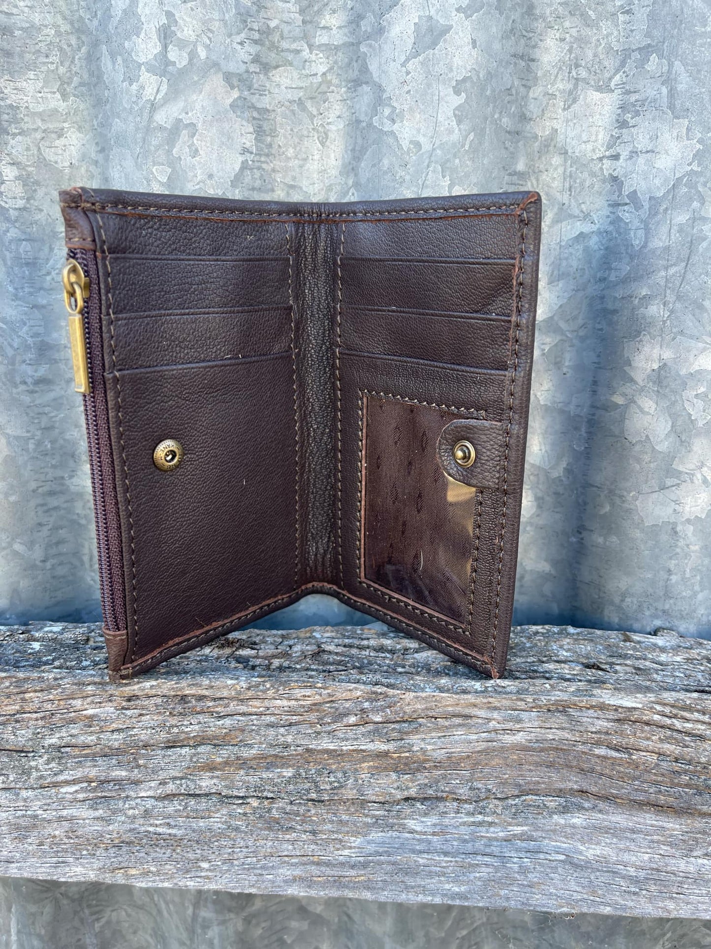 Small Cowhide Card Wallet