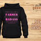 Farming Hoodie - Farmer Pink