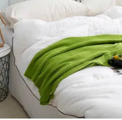 Knitted Cot blanket