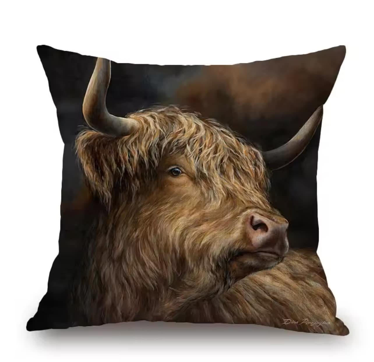 Cushions - Highland cow 4