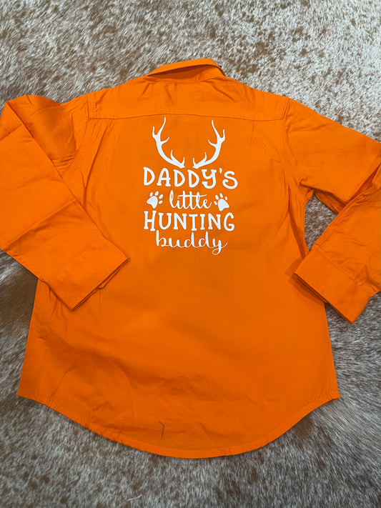 Kids Pilbara Shirt - Daddy’s little hunting buddy.