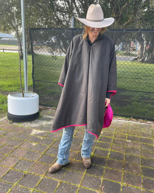 Oilskin Poncho