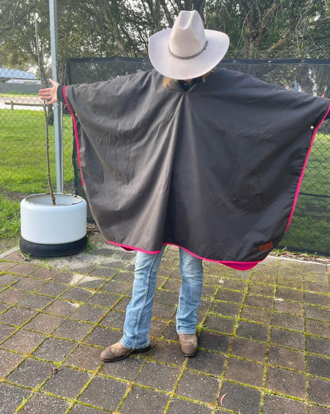 Oilskin Poncho