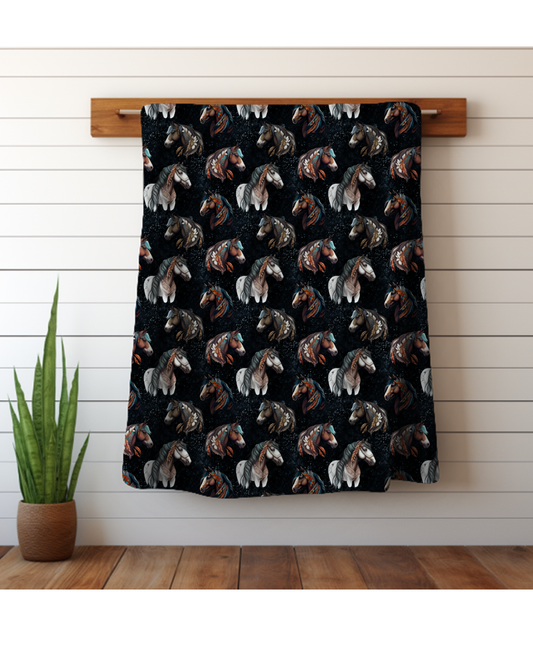 Pre Order Swag Blanket - Native horses
