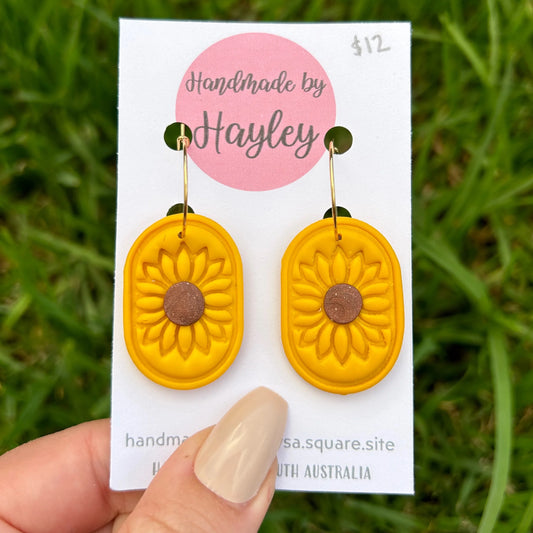 Earrings - Sunflowers
