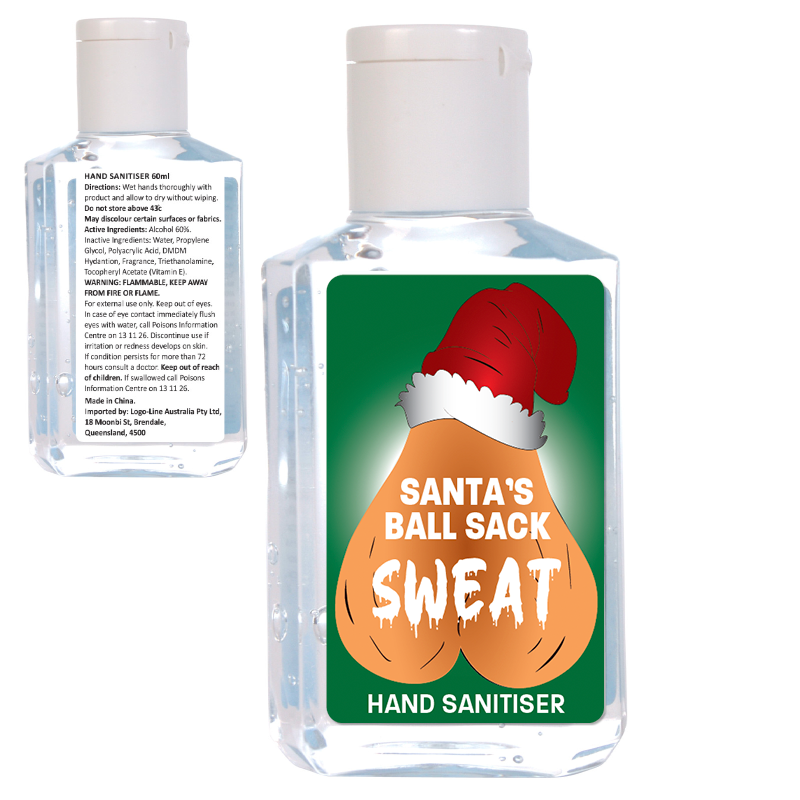 Hand Sanitiser - Santas Ballsack sweat