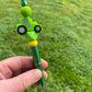 John deere green beaded pen