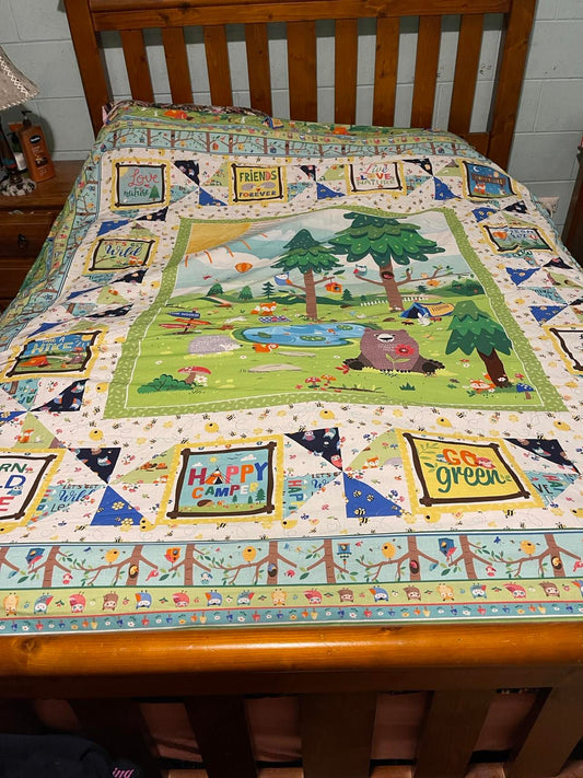 The Glamping camping blanket