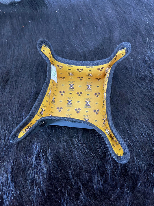 Vinyl trinket tray - small - Cows
