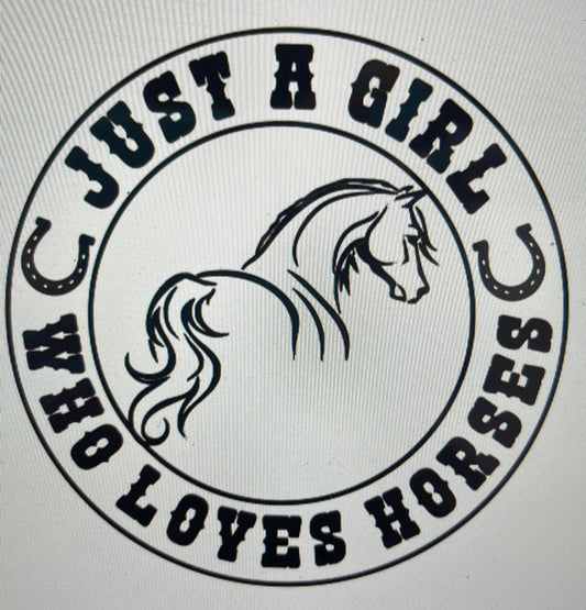 Kids Pilbara Shirt - Just a girl who loves horses