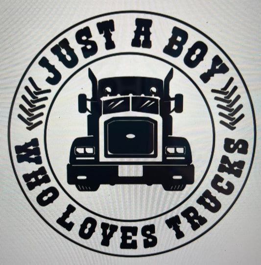 Kids Pilbara Shirt - Just a boy who loves trucks