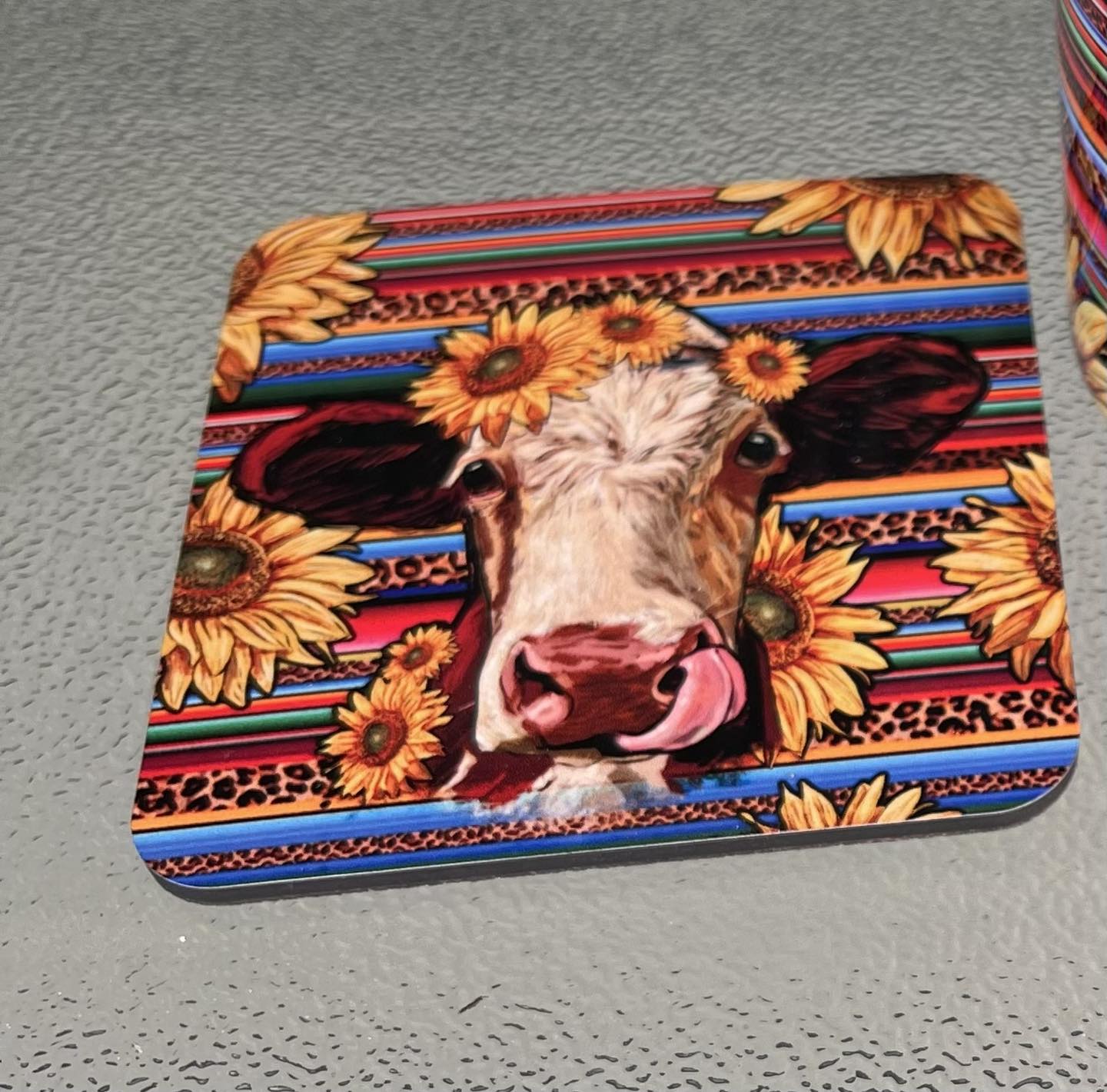 Coasters - cork backed