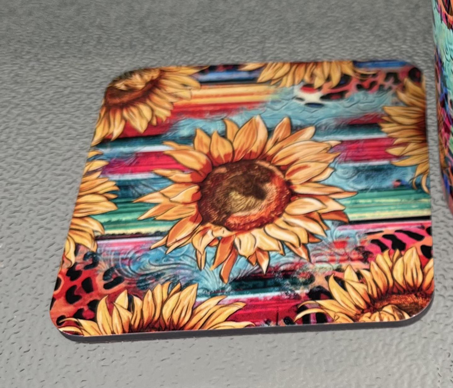 Coasters - cork backed