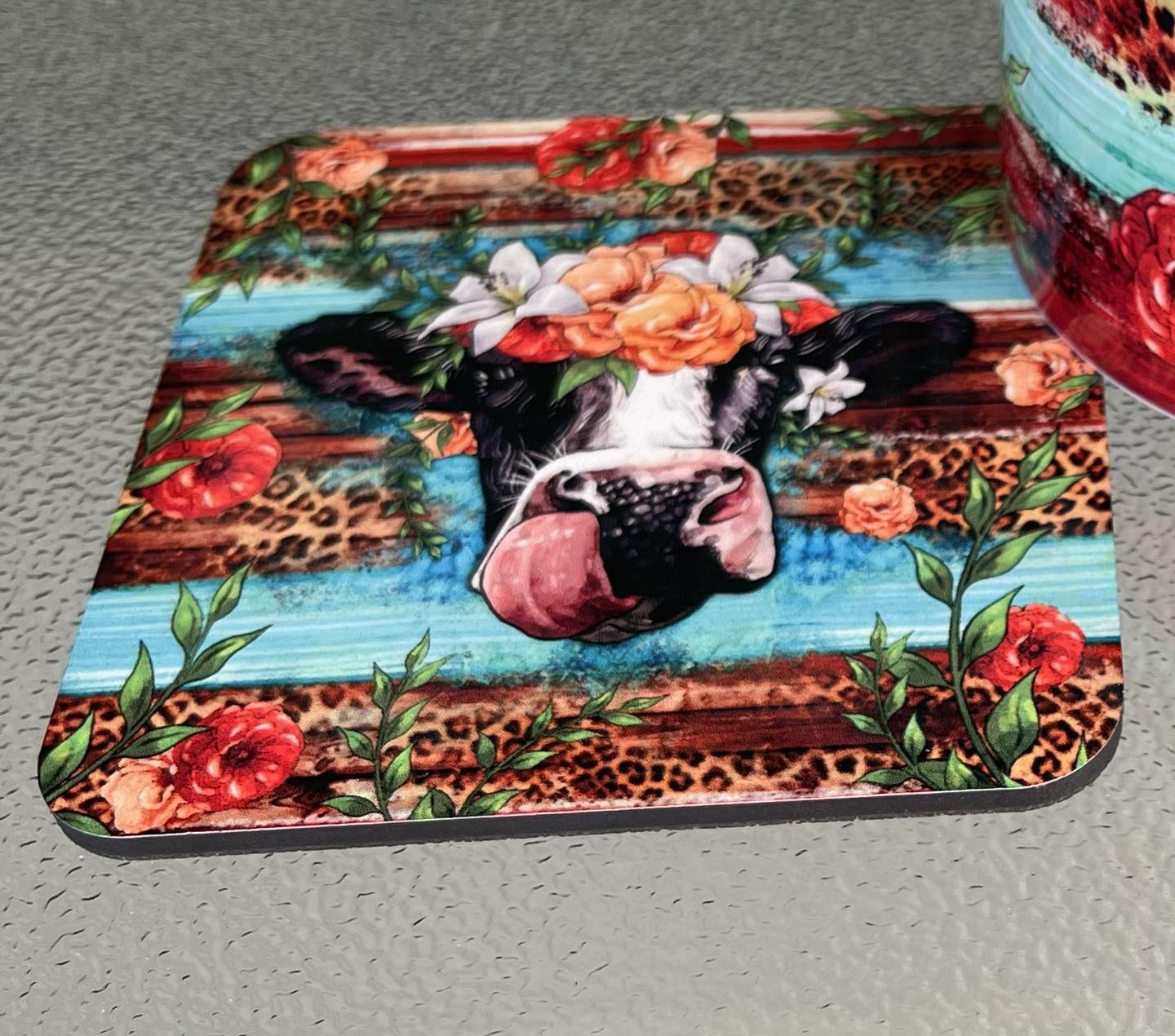 Coasters - cork backed