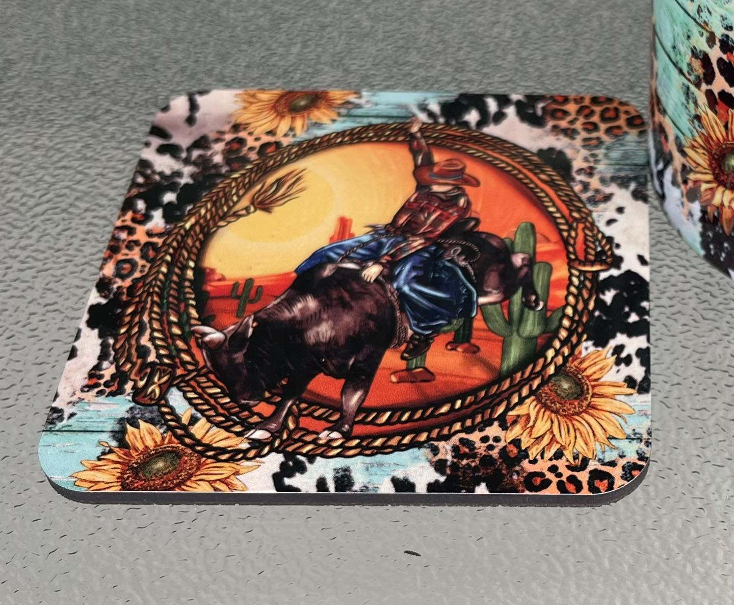 Coasters - cork backed