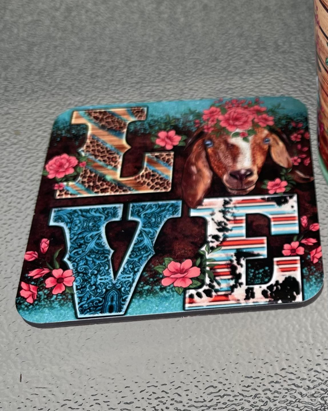 Coasters - cork backed
