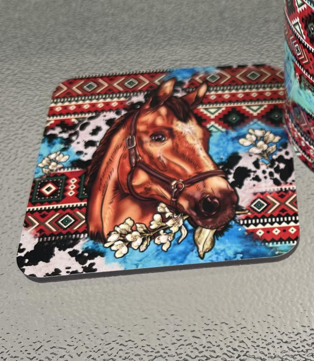 Coasters - cork backed