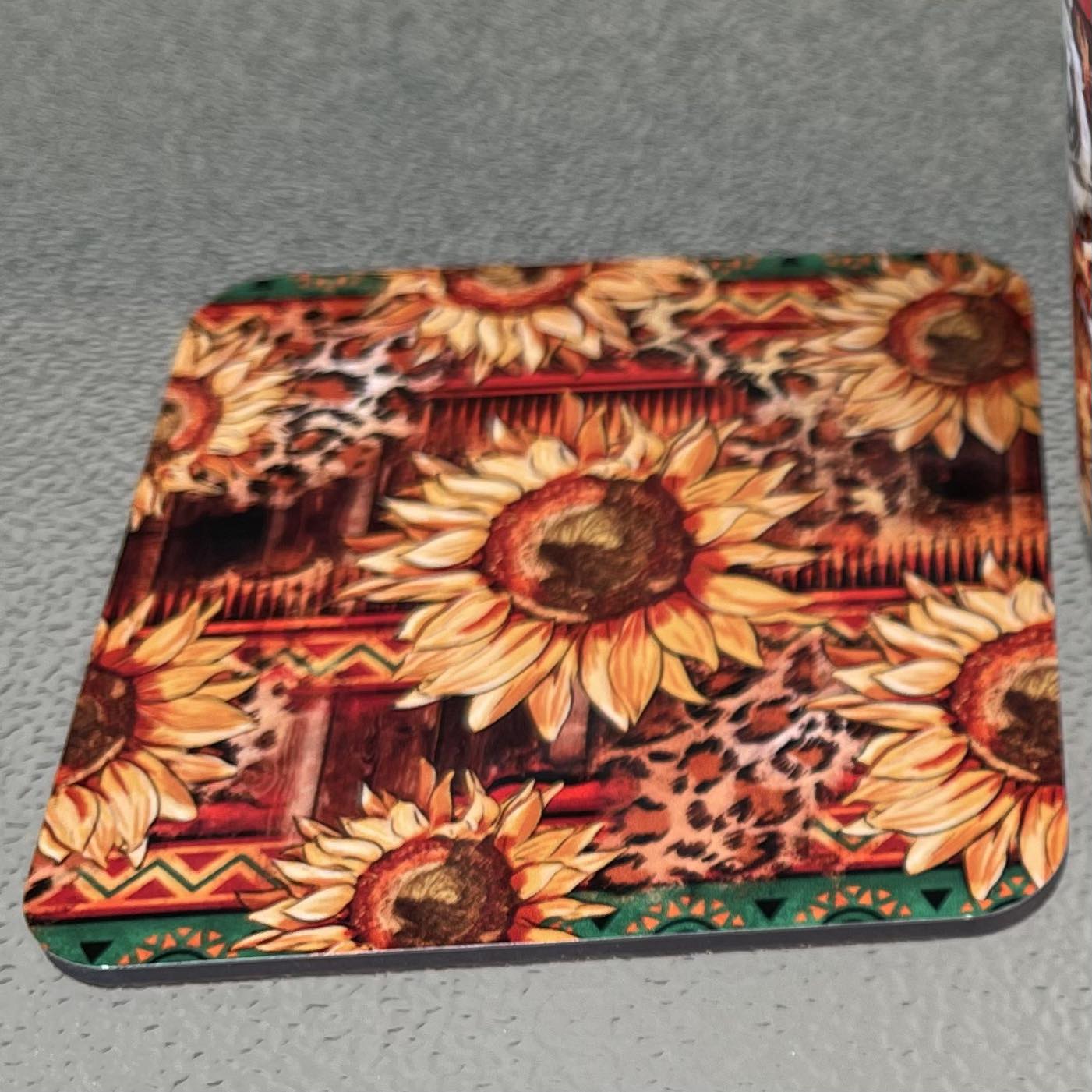 Coasters - cork backed