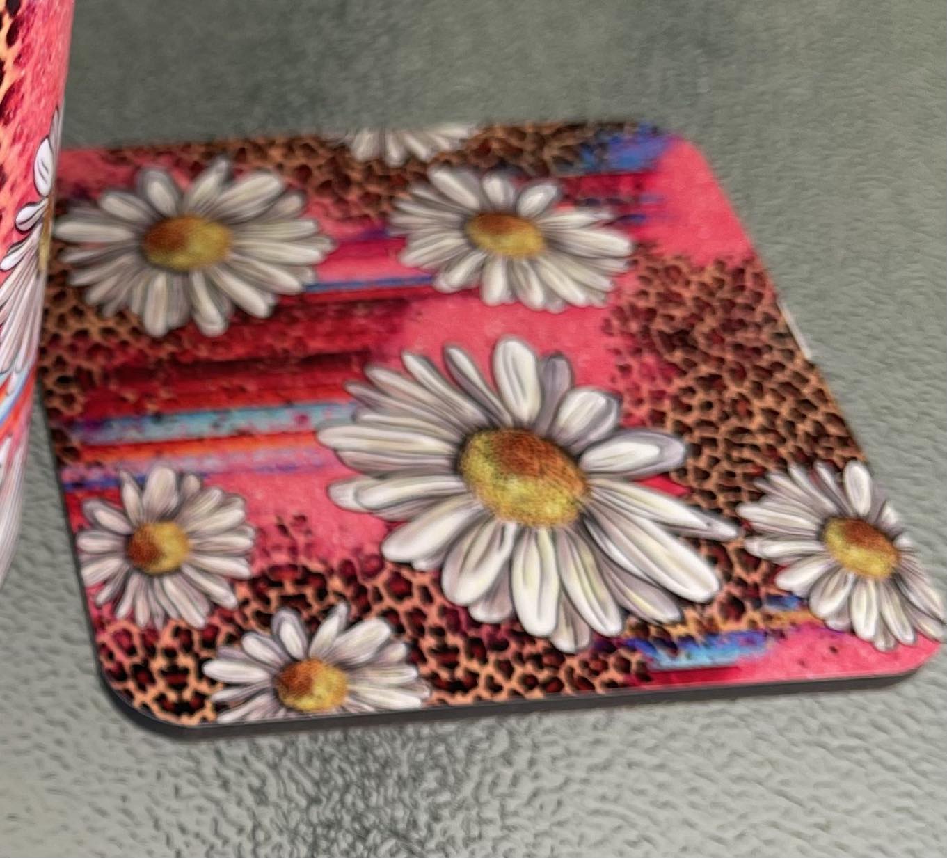 Coasters - cork backed