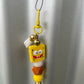 Keyring, beaded - Spongebob