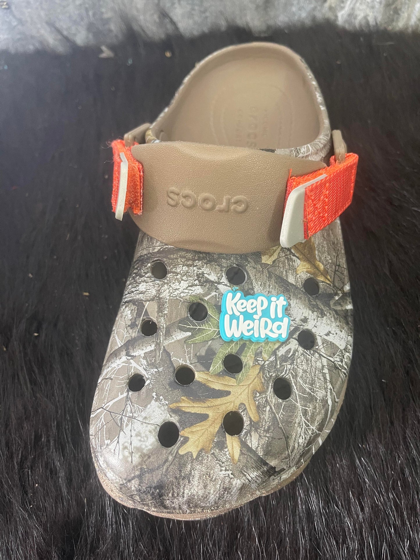 Croc Charm - Keep it weird