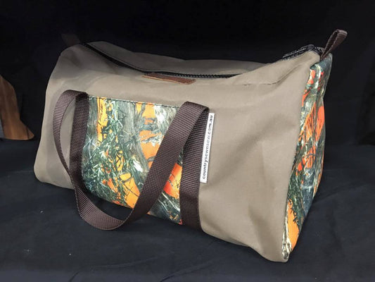 Overnight Bag with Camo Ends
