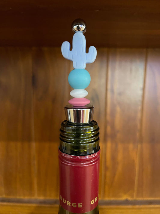 High noon Beaded Wine Stopper.